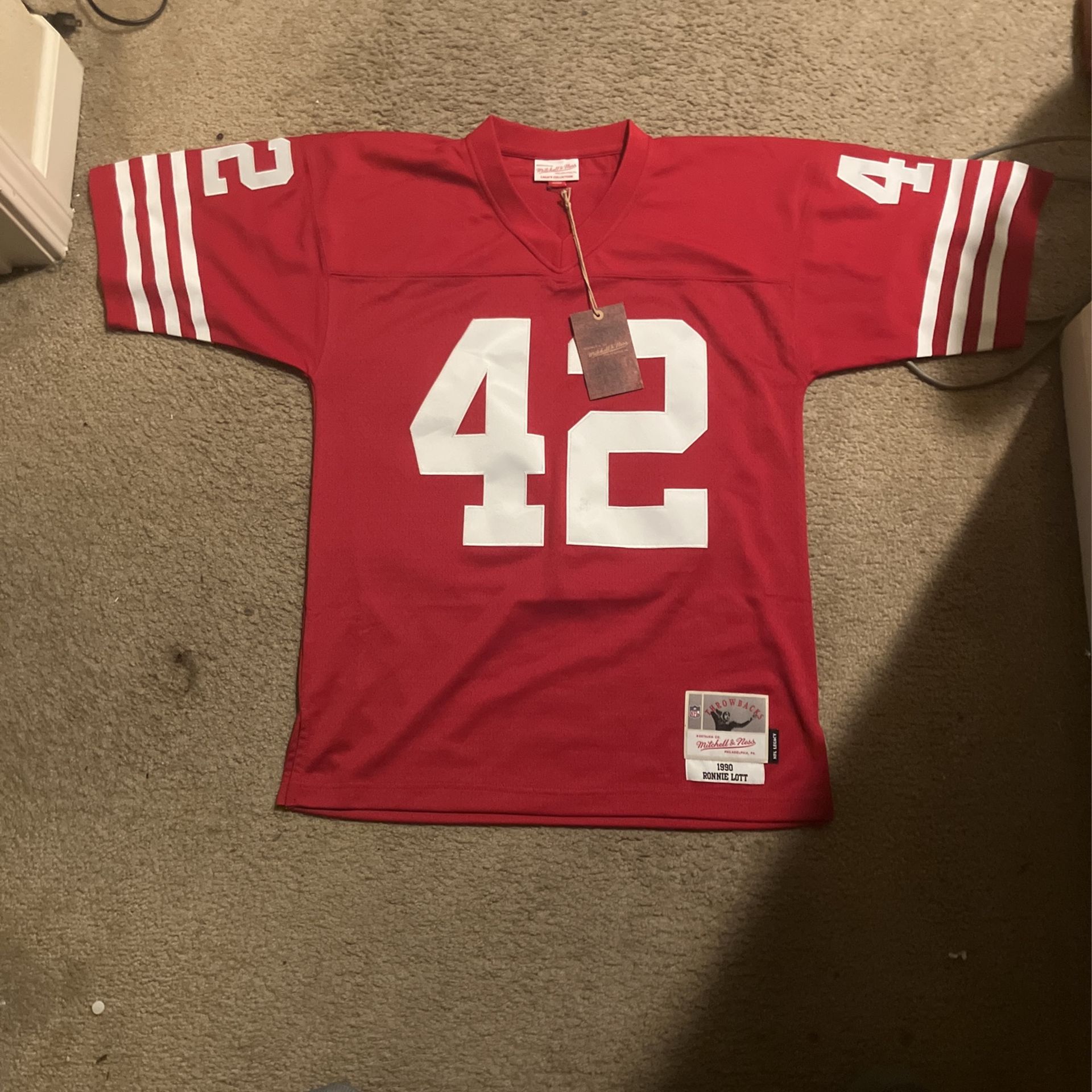 Ronnie Lott SF Throwback Jersey Size Medium