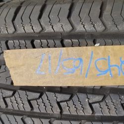 PAIR OF 245/65/17 ROCKY MOUNTAIN TIRES MOUNTED AND BALANCED 