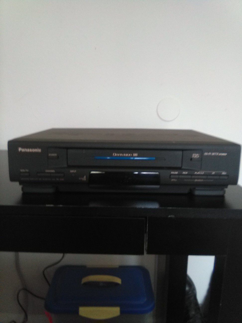 Panasonic VCR with audio/video hook-ups