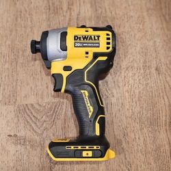 New Dewalt ATOMIC 20V MAX Brushless 1/4 in. Impact Driver (DCF809B)