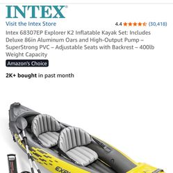 Inflatable Kayak Never Used
