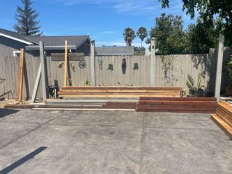 Mixed Lumber Wood Boards Lot