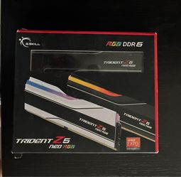 SKILL Trident Z5 Neo RGB Series 32GB (2 x 16GB) DDR5 desktop memory kit