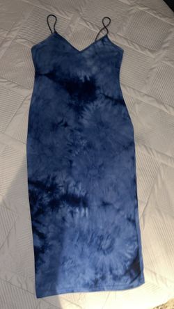 New SHEIN dye long dress size medium