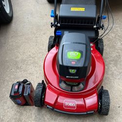 Brand New Toro Flex Force 60V Electric Cordless Brushless Lawn Mower 