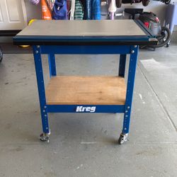 Kreg Clamp Table + Steel Stand