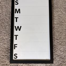 Magnetic White Board Meal Planner