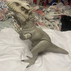 Large collectible dinosaur measures 23.5 inches long and 16 inches high, is in good condition It's a large battery, I'm only asking for $15 firm 