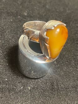 Antique men Ring Silver size 12 1/2