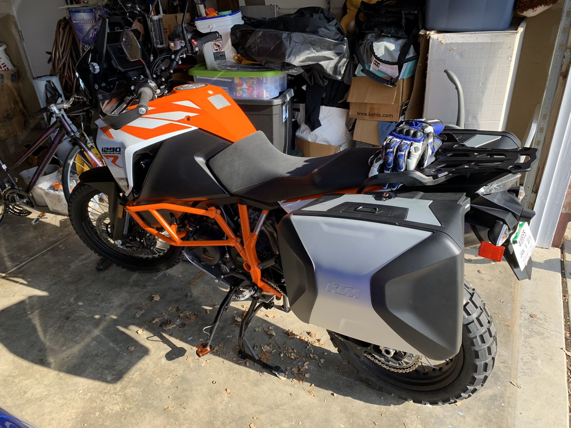 Ktm powerparts side panniers, boxes, cases for 1090, 1190, 1290 2015