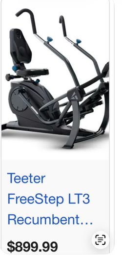 FreeStep …incombent cross trainer ..elliptical