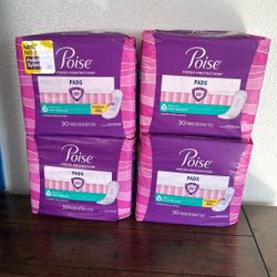 Poise Pads $3