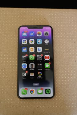 Unlocked iPhone XS Max 256gb Gold Cracked Back
