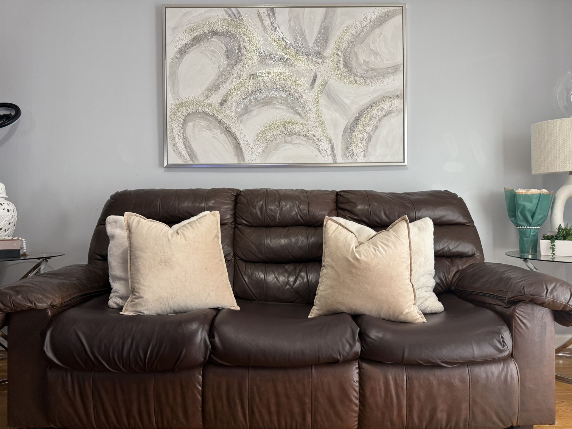 Ashley sofa included with full bed