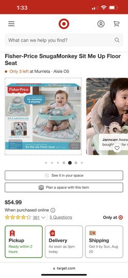 Fisher Price Baby Floor Chair