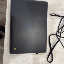 HP chromebook with charger 