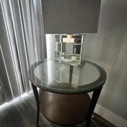 2 Living Night Stands W/ Lights