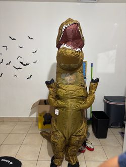 Inflatable T-Rex Dinosaur Halloween Costume