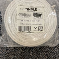 COAX CABLE 100 FT
