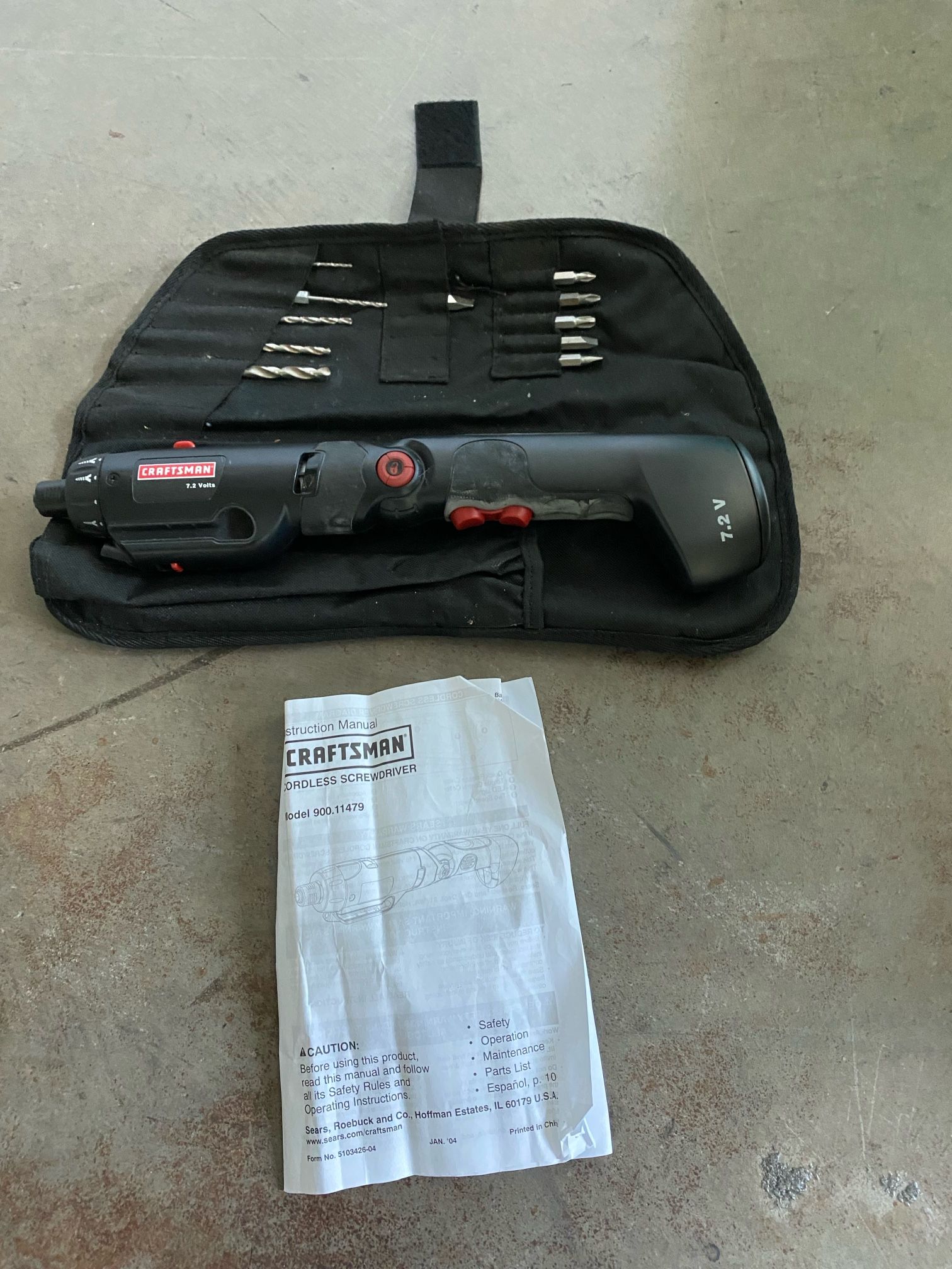 Craftsman Cordless Screwdriver