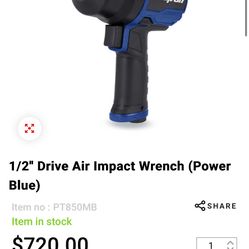 Snap On 1/2 air Impact