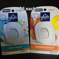 Glade small room freshners