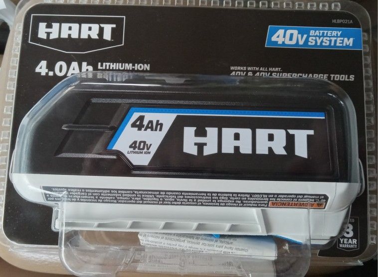 HART 40 Volts 4.0Ah Lithium-Ion Battery