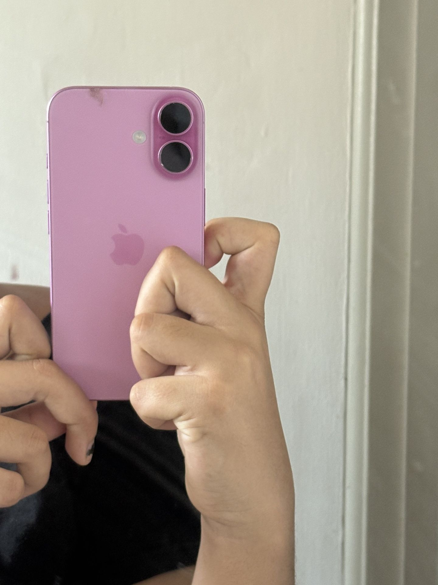Pink iPhone 16