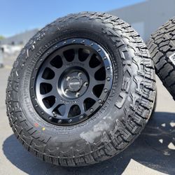17x8.5 0mm METHOD wheels Jeep Wrangler Rubicon Gladiator rims OffRoad tires 5x5