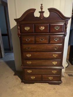 Chest and dresser, matching set