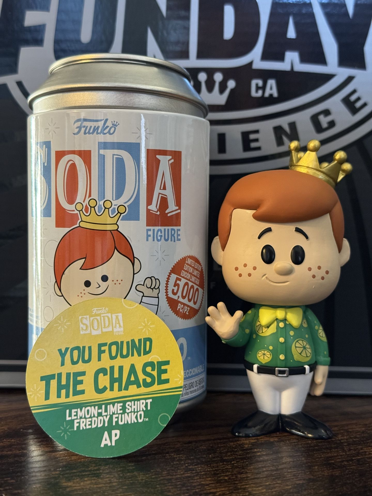 Funko Soda Freddy Lime Shirt Chase AP