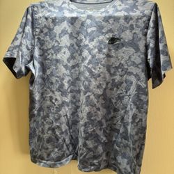 Women’s Nike Blue Camo T Shirt 