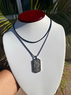 Meteorite pendant