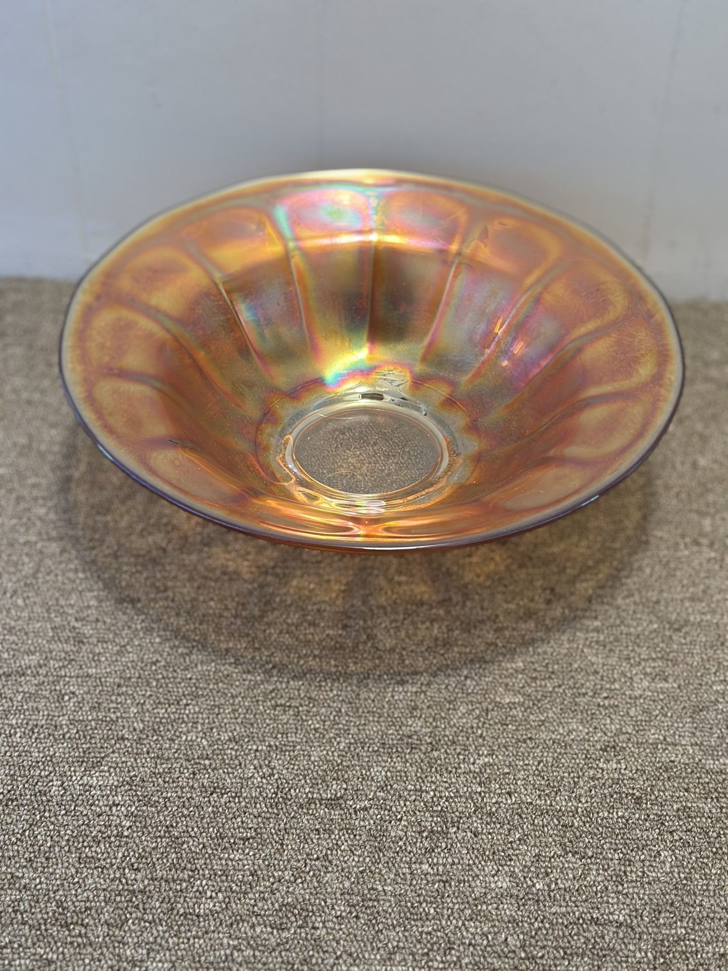 Carnival Glass Large Bowl