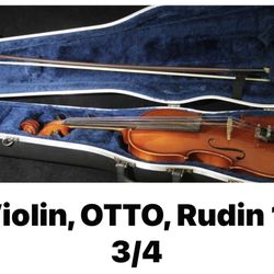 Violin, Otto, Rudin1, 3/4