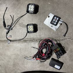 Off Road Lights LED switch Panel 