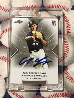 Cole Young Rookie Card Auto IP