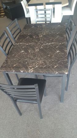 7 piece table set