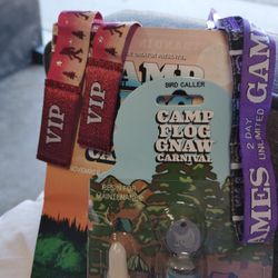 CAMP FLOG GNAW CARNIVAL 2 VIP PASSES