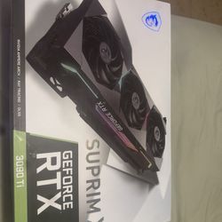 MSI RTX 3090ti Suprim X 24GB 