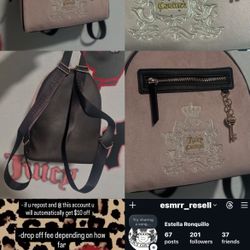 Juicy Couture Backpack 