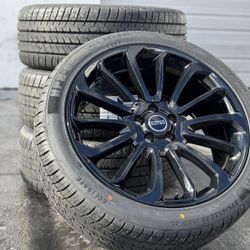 22" Wheels Rims Tires Range Rover Autobiography HSE Sport Land Rover 275/40r22