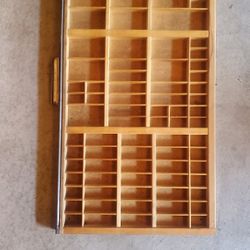 Hamilton Typset Letterpress Drawer Antique