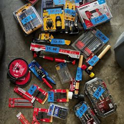 All brand new tools
