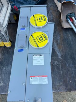 NEW Square D MPR22125 200 Amp 125A Meter MPR22-125