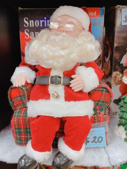 Vintage sonring santa