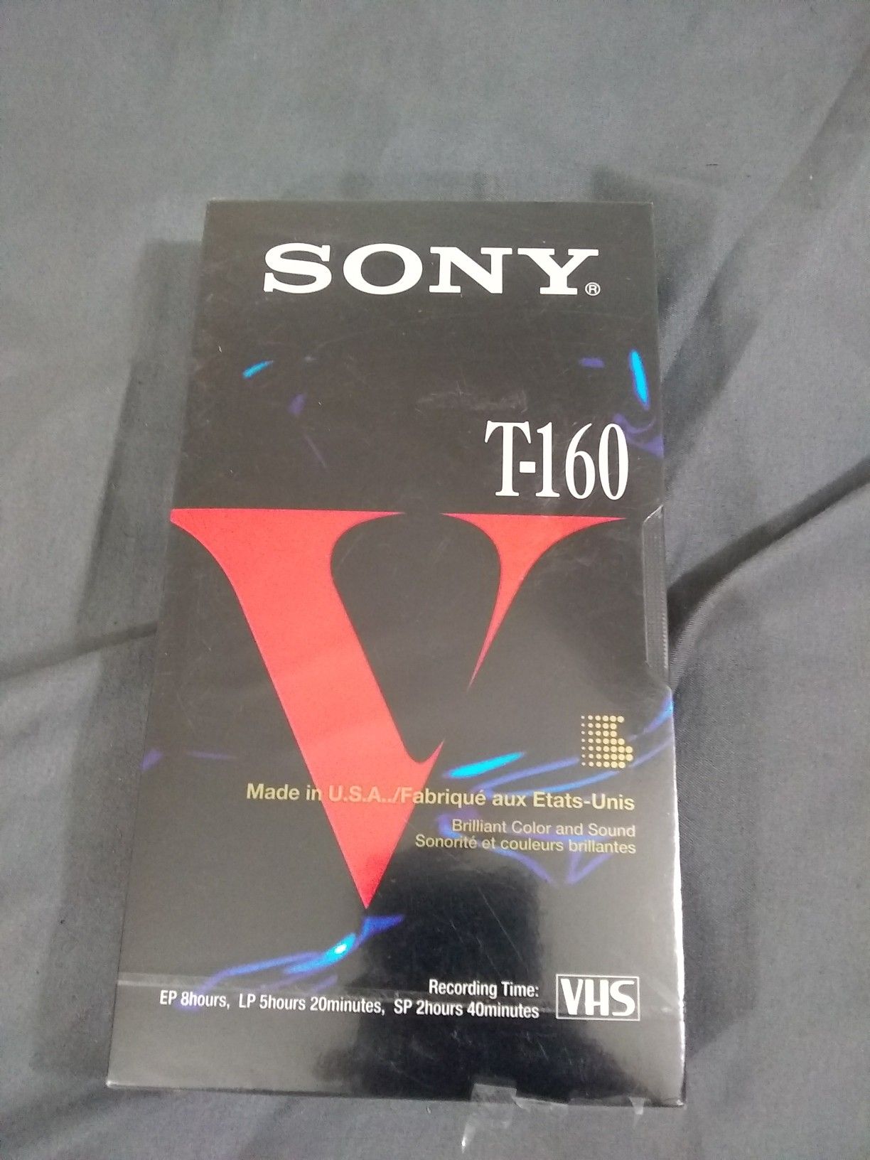 SONY TV- 160 VHS CASSETTE BLANK