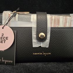 New Nanette Lepore Wallet Black