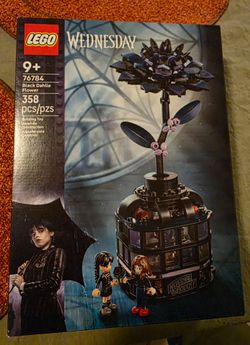 Lego Wednesday Black Dahlia Flower $25