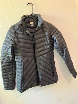 UNIQLO Roper Down Puffer Jacket Coat  Dark BLACK SIZE XS